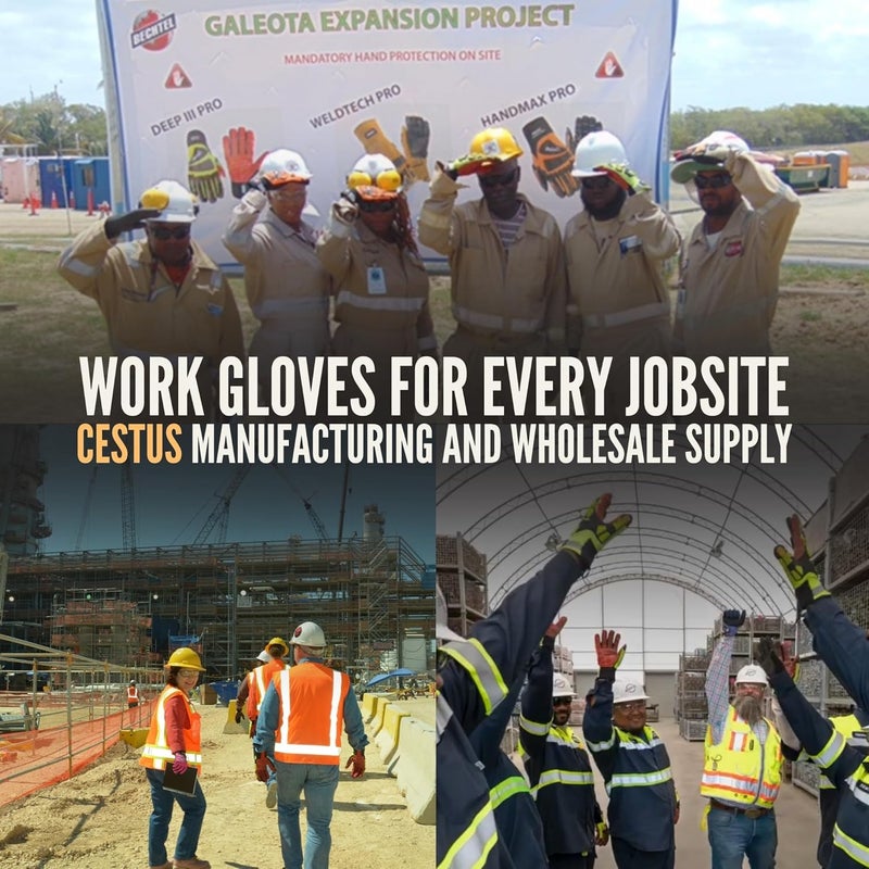 Cestus 5075, Winter Work Gloves for Cold Weather, Detachable Faux Fur Glove Liner Insulation, Impact Resistant Safety Gloves - Image 5
